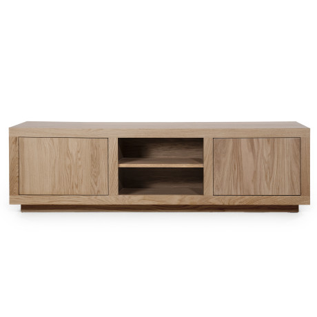 Eleonora TV-meubel 'Helsinki' Eiken, 160cm, kleur Lichtbruin