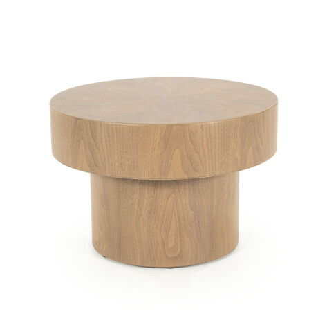 Eleonora Ronde Bijzettafel 'Bobbie' Walnoot, 45cm
