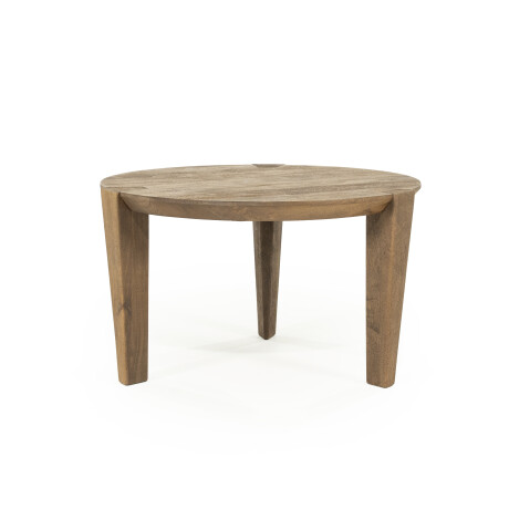 Eleonora Ronde Salontafel 'Davina' Mangohout, 60cm