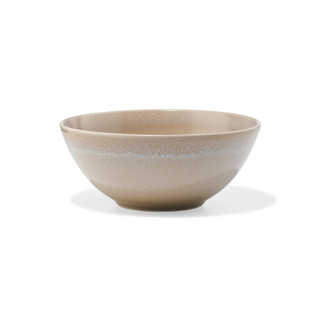 HEMA HEMA Kom Ø16.5cm Monaco Aardewerk Lichtbruin (lichtbruin)