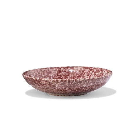 HEMA HEMA Kom Ø15cm Trend Aardewerk Bordeauxrood Spikkel (bordeauxrood)