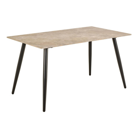 Bendt Eettafel 'Ib' Keramiek, 140 x 80cm, kleur Bruin