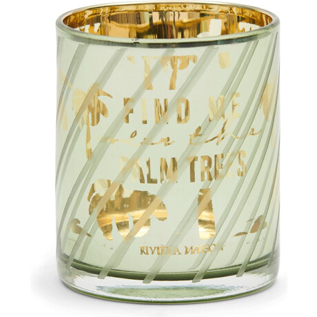 Riviera Maison Waxinelichtjeshouder - Theelichthouder - RM Palm Tree - Groen