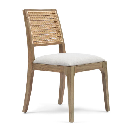 Rivièra Maison Eetkamerstoel 'Corviglia' Iepenhout en webbing, kleur Fabulous Flax