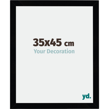 Your Decoration - Fotolijst 35x45 cm - MDF - Zwart Hoogglans - Mura