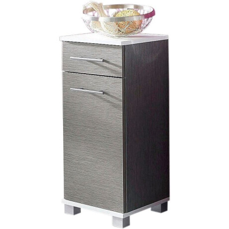 welltime Smalle kast Emmi, breedte 30 cm Verwisselbare deurstop, metalen beslag