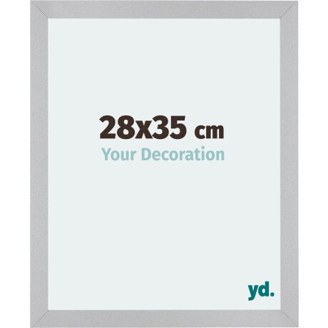 Your Decoration - Fotolijst 28x35 cm - MDF - Zilver Mat - Mura
