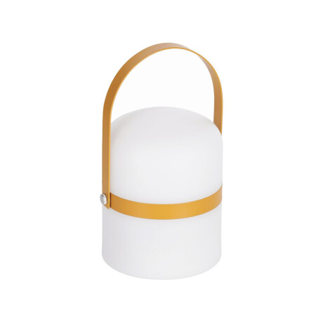 Kave Home Tafellamp 'Ridley' LED, oplaadbaar, kleur Mosterdgeel