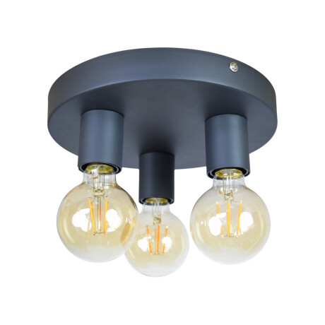 Urban Interiors plafondlamp 'Triple' Ø25cm, kleur Vintage Black