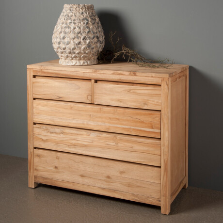 Tower Living Ladekast 'Corona' Teak met 5 laden