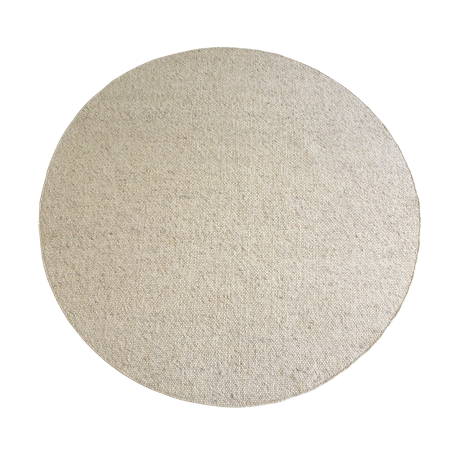 Auckland rond vloerkleed beige - Ø 250 cm