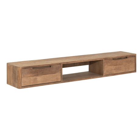 DTP Home Hangend TV-meubel 'Bliss' Teakhout, 160cm