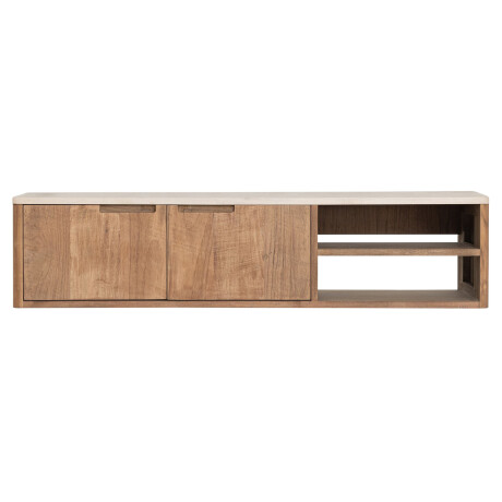 DTP Home Hangend TV-meubel 'Bliss' Mortex Teakhout, 130cm