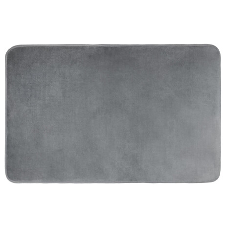 QUVIO Badmat - 50 x 80 cm - Grijs - Microvezel