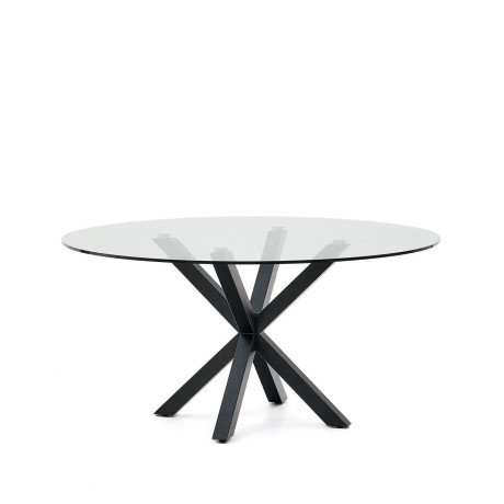 Kave Home Ronde Eettafel 'Argo' Glas, 150cm