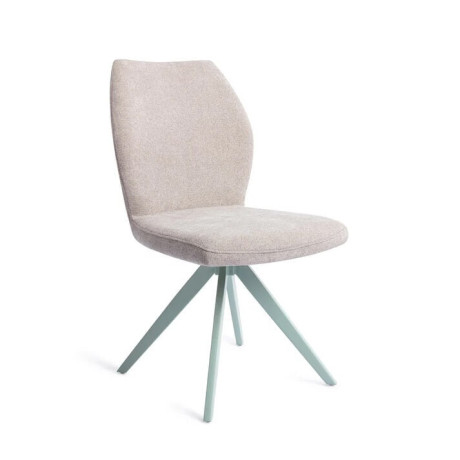 Jesper Home Eetkamerstoel 'Ikata' Draaibaar, Turn Mint, kleur Pretty Plaster