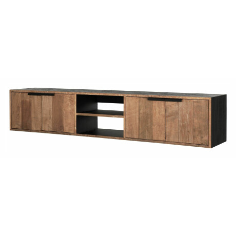 DTP Home Zwevend TV-meubel 'Cosmo' Teakhout, 205cm