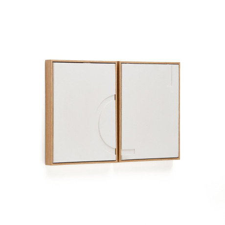 Kave Home Schilderij 'Sefri' Set van 2 stuks