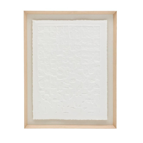 Kave Home Schilderij 'Annia' Papier Maché, 90 x 70cm