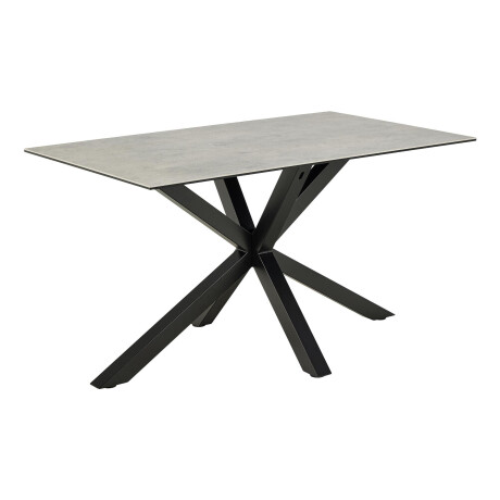 Bendt Eettafel 'Line' Keramiek, 135 x 80cm, kleur Grijs