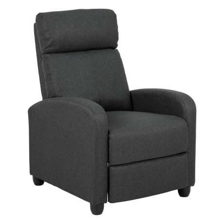 Bendt Relaxfauteuil 'Mariya' Verstelbaar, kleur Antraciet