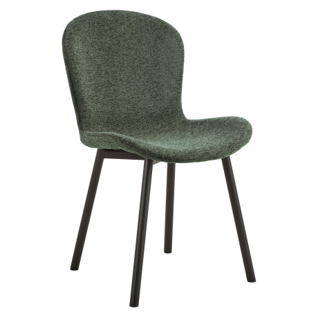Bendt Eetkamerstoel 'Elani' Geweven stof, kleur Groen