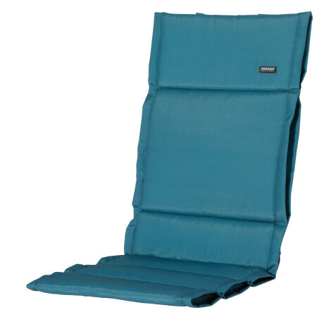 Textileenkussen hoge rug Panama Sea blue