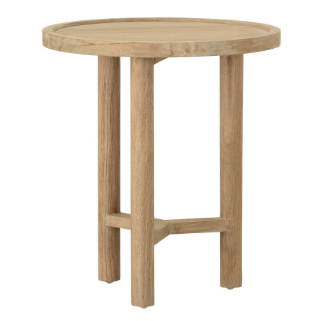 DTP Home Ronde Bijzettafel 'Forte' Teakhout, 40cm