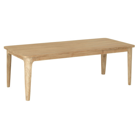 DTP Home Eettafel 'Forte' Teakhout, 225 x 90cm