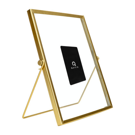QUVIO Fotolijst - 17,5 x 23 cm - Staand - Goud