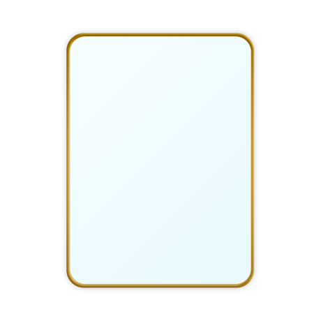 Lize wandspiegel goud - 70 x 50 cm