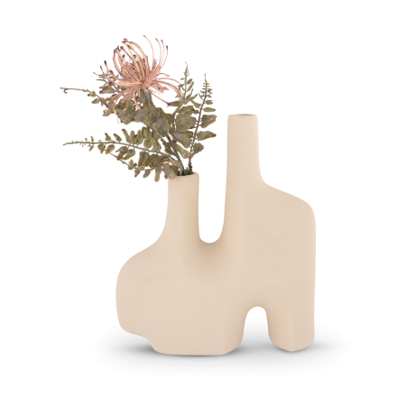 Fie vaas keramiek zand