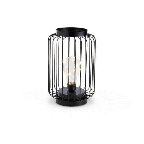 Kyra tuinlamp zwart - Ø 14 x 21 cm