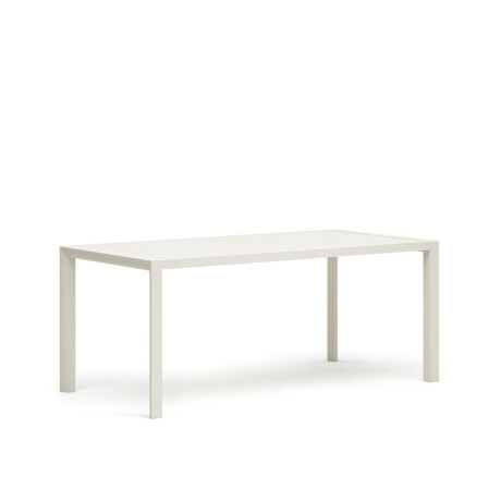 Kave Home Tuintafel 'Culip' 180 x 90cm, kleur Wit