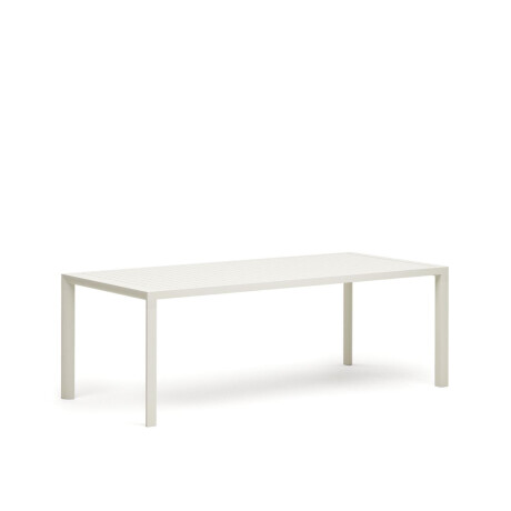 Kave Home Tuintafel 'Culip' 220 x 100cm, kleur Wit