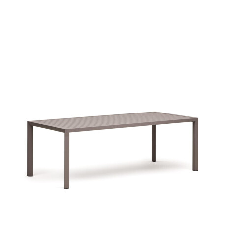 Kave Home Tuintafel 'Culip' 220 x 100cm, kleur Bruin