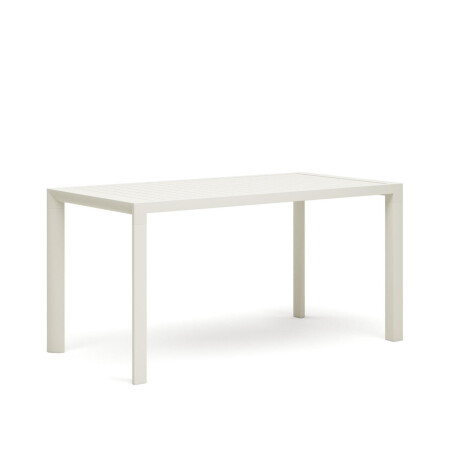 Kave Home Tuintafel 'Culip' 150 x 77cm, kleur Wit