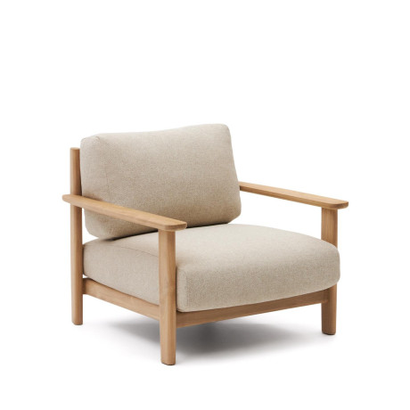 Kave Home Fauteuil 'Tirant' Teakhout