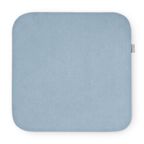 Jul zitkussen velvet lichtblauw