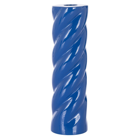 Richmond Kandelaar 'Sven' 20cm hoog, kleur Blauw