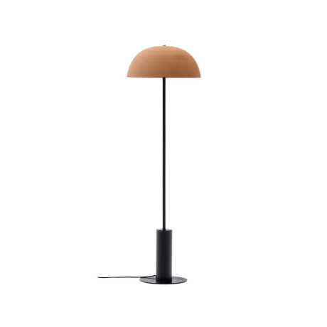 Kave Home Vloerlamp 'Nibla' Kleipatroon, kleur Terracotta