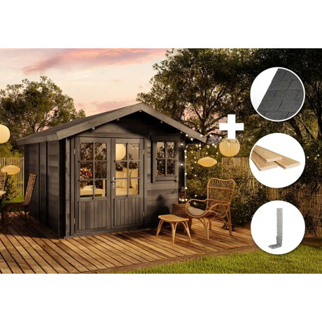 ECO Set - Palermo tuinhuisje - grijs