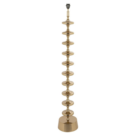 Richmond Vloerlamp 'Jane' 138cm, kleur Goud (excl. kap)