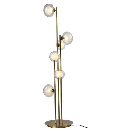 Richmond Vloerlamp 'Luva' 6-lamps, kleur Brushed Gold