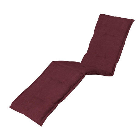 Ligbedkussen Panama bordeaux