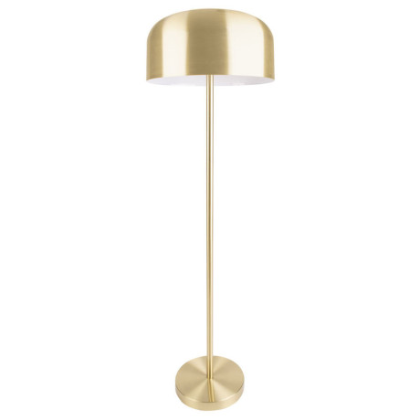 Leitmotiv Vloerlamp 'Capa' 150cm, kleur Geborsteld goud