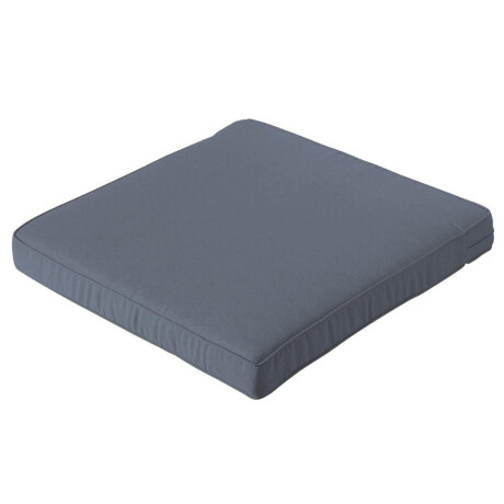 Loungekussen 60x60cm Carré   Panama safier blue