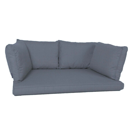 Palletkussen zit/arm/rug carré (120X80cm)   Panama safier blue
