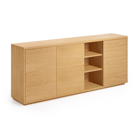 Kave Home Dressoir 'Abilen' Eiken, 180cm, kleur Naturel