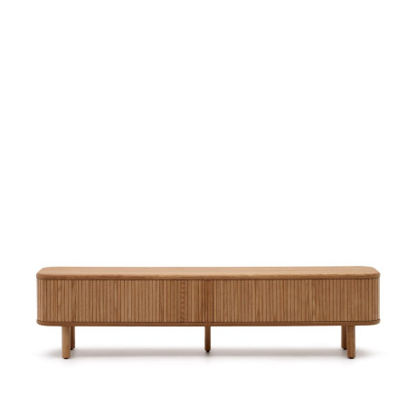 Kave Home TV-meubel 'Mailen' Essenhout, 200cm, kleur Naturel